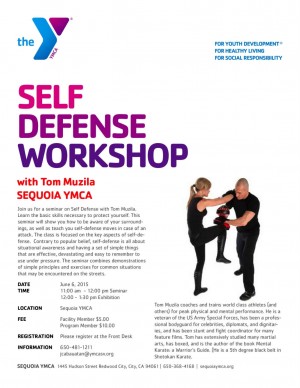 Sequoia YMCA - Self Defense Workshop with Tom Muzila